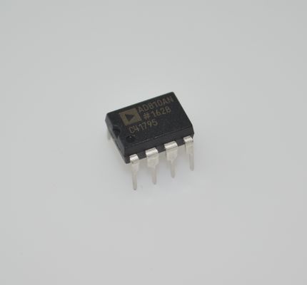 AD810ANZ High-Speed 300MHz Current Feedback Op Amp 2000V/µs Slew Rate Low Differential Gain/Phase Error of 0.02%/0.02° Stable on High Capacitive Loads for Professional Video and RF Systems