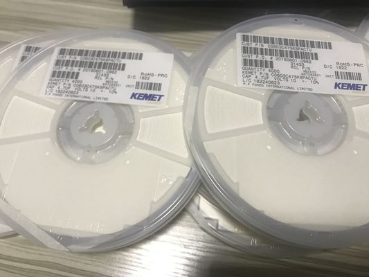 C0603C475K8PACTU MLCC 4.7μF 10V X7R 0603 Condensador cerámico de alta capacidad de rendimiento estable, compatible con RoHS y de grado automático AEC-Q200