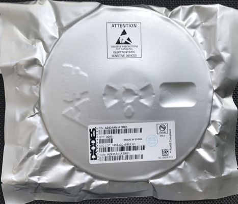 AZ431AN-ATRE1 Regulador Shunt de 2.5-36V con Precisión de ±0.5% 100mA Sumidero Baja Impedancia SOT-23-3 -40°C a +105°C AEC-Q100 Cinta y Carrete