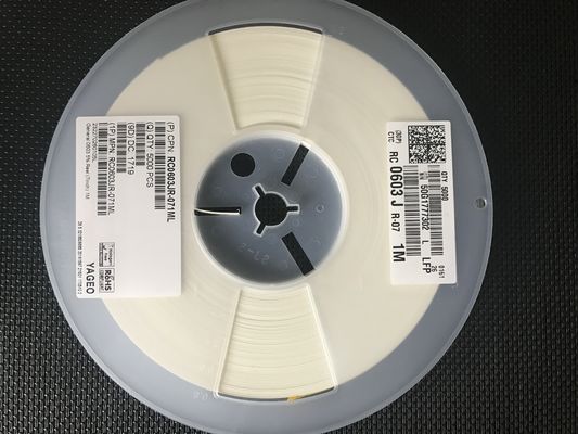 RC0603JR-071ML 1mΩ 5% 0603 Shunt Resistor 0.1W Power 75V Rated High Current Capability Stable Thick Film Tape & Reel Packing RoHS Compliant Cost-Effective Solution