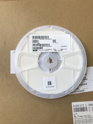 GRM188R71C222KA01D 2.2nF MLCC 16V Clasificación Dieléctrico X7R Caja 0603 Tolerancia del 10% Rendimiento Estable en Alta Frecuencia Ideal para Circuitos de Filtrado y Resonancia
