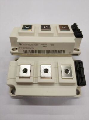 FF100R12KS4 Módulo IGBT 3 en 1 de 1200V/100A con Chopper de Freno Integrado, Baja VCE(sat), Conmutación de Alta Velocidad, Baja Pérdida, NTC Incorporado, Placa Base Aislada para Accionamientos Industriales e Inversores Solares