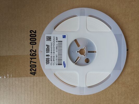 Miniatura 0402 X5R MLCC 0.1μF Alta capacidad 16V Estabilidad de alta frecuencia baja ESR Cumpliente con RoHS Confiabilidad superior para desacoplamiento y filtración avanzados en electrónica compacta