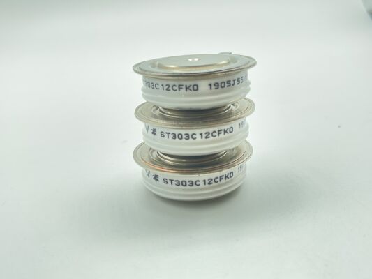 ST303C12CFK0 1200V 300A Módulo de medio puente Baja Vce(sat) Baja pérdida Resistencia a cortocircuitos NTC integrado Para accionamientos de motor e inversores industriales