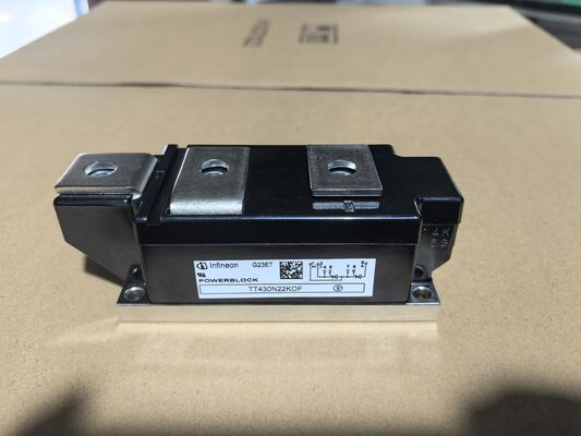 TT430N22KOFXPSA1 2200V 430A Modulo HiPak Bajo Vce ((sat) Alta robustez de cortocircuito Baja pérdida de conmutación Baja inductancia Tecnología de ajuste de prensa para convertidores de alta potencia y tracción ferroviaria