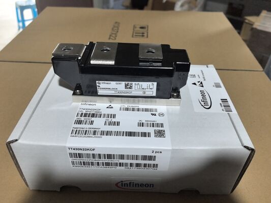 TT430N22KOFXPSA1 2200V 430A Modulo HiPak Bajo Vce ((sat) Alta robustez de cortocircuito Baja pérdida de conmutación Baja inductancia Tecnología de ajuste de prensa para convertidores de alta potencia y tracción ferroviaria