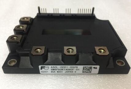 6MBP80RTA060F-01 Módulo IPM de 600V 80A con IGBTs y controlador HVIC integrados, baja pérdida, alta fiabilidad, protección incorporada, paquete DIP compacto para accionamientos de motor y SAI