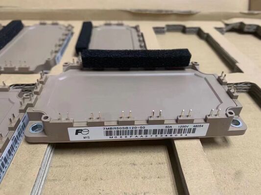 7MBR50SB120-50 1200V 50A Módulo PIM con Rectificador, Freno e Inversor Integrados, Baja Pérdida, Alto Aislamiento, NTC Incorporado, Paquete Compacto Para Accionamientos de Motor Compactos