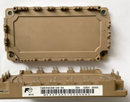 7MBR50SB120-50 1200V 50A Módulo PIM con Rectificador, Freno e Inversor Integrados, Baja Pérdida, Alto Aislamiento, NTC Incorporado, Paquete Compacto Para Accionamientos de Motor Compactos