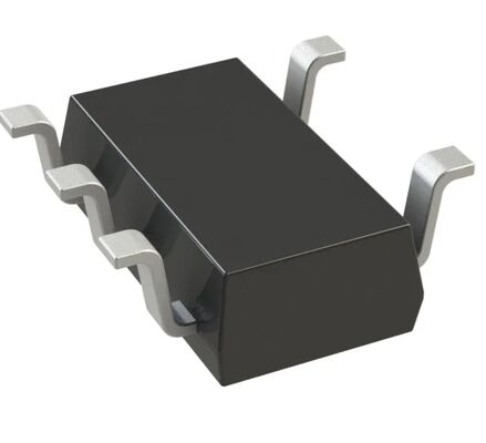 TLV6001IDBVR Amplificador operacional de carril a carril de 1,8 V a 5,5 V, bajo consumo, 10 µA, GBW de 1 kHz, micro-paquete SOT-23 para sensores alimentados por batería y dispositivos portátiles