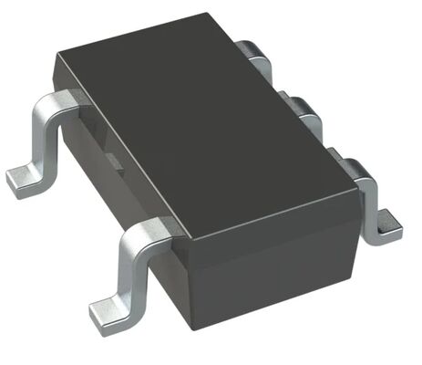 TLV6001IDBVR Amplificador operacional de carril a carril de 1,8 V a 5,5 V, bajo consumo, 10 µA, GBW de 1 kHz, micro-paquete SOT-23 para sensores alimentados por batería y dispositivos portátiles