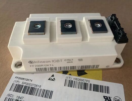 FF200R12KT4 1200V 200A Módulo IGBT Bajo VCE (sat) Alto cortocircuito Robustez Baja pérdida de conmutación Alto aislamiento para motores industriales y UPS de alta potencia