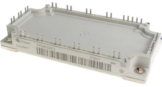 FP50R12KE3 1200V 50A Módulo PIM IGBT TRENCHSTOP™ IGBT3 Baja VCE(sat) Baja Pérdida de Conmutación Rectificador Integrado y Freno Placa Base de Cobre NTC Para Variadores de Motor