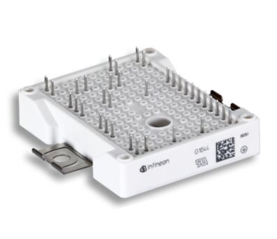 Módulo IGBT 2 en 1 FPS0R12W2T7 1200V con tecnología Trench Field Stop, diodo de recuperación rápida de bajo VCEsat integrado, NTC integrado, alto aislamiento, baja inductancia, robusto y eficiente para variadores de motor