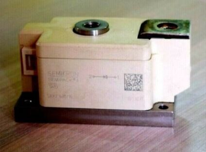 SKKE600/16 1600V 600A Módulo de diodo único Ultrabajo VF 1.5V Corriente de sobretensiones altas 22kA SEMIPACK4 Base aislada Excelente transferencia de calor Alta confiabilidad UL certificado para rectificadores y soldadura