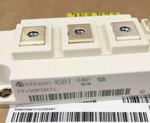 SKM400GB12T4 1200V 400A Módulo IGBT doble TRENCHSTOPTM IGBT4 Bajo VCE ((sat) 1.75V 10μs Capacidad SC Diodo CAL Bajas pérdidas de conmutación SEMITRANS3 UL Certificado para unidades de alta potencia