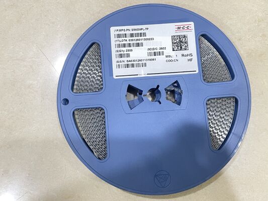 SM4004PL-TP Diodo de propósito general de 400V 1A Baja VF 1.1V Baja fuga 5µA Alta sobretensión 30A SOD-123FL -65°C a 175°C Cumple con RoHS para fuentes de alimentación e iluminación LED