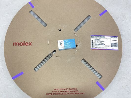 0039000077 Terminal de pala de latón estañado de 2,36 mm de diámetro, terminación de crimpado, no aislado, 16-14 AWG, 600 V, 20 A, embalaje en rollo para cableado automotriz e industrial