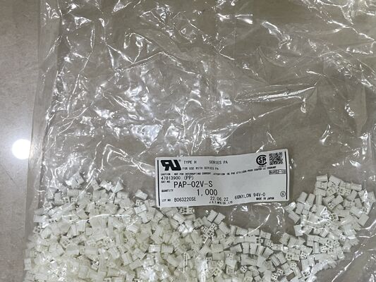 PAP-02V-S 2 Posición 2.0mm Conector de paso Casamiento de la serie PA Receptacle Crimp Termination Positive Lock Compacto 3A Nivel de 100V CA para aplicaciones de cable a tablero y de alta densidad