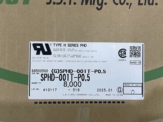 SPHD-001T-P0.5 Compact high-retention low-insertion vibration-resistant easy crimp 26-28 AWG ideal for tight electronics