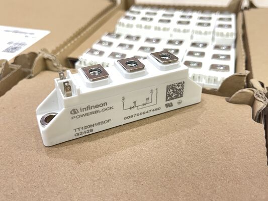 Módulo SCR TT120N16SOFHPSA1 1600V Vdrm 120A Itav contacto de presión alta sobretensión baja pérdida grado industrial para control de potencia