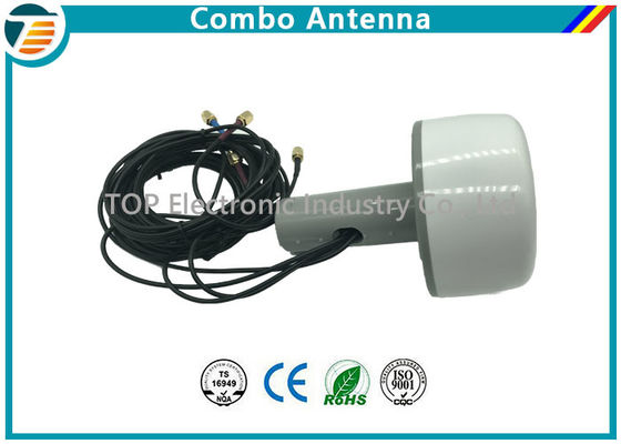 5 en 1 antena combinada 1 Wi-Fi 2 X MiMo 4G LTE de X GPS y de GLONASS 2 X MiMo