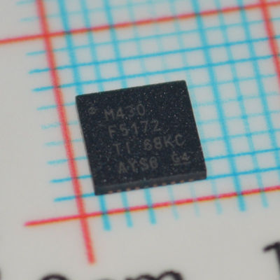 MSP430F5172IRSBR 16MHz MCU de energía ultrabaja, 32KB Flash 4KB RAM ADC de 12 bits, QFN-32 0.1μA En sueño -40°C a +85°C