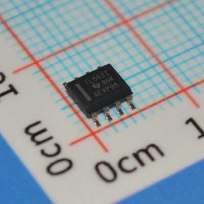 TL062IDR 3MHz JFET de baja potencia Op Amp ± 18V Suministro 1pA Bias de entrada 3mV Desviación 1.5μV/°C Drift SOIC-8 -40°C a +125°C, grado industrial