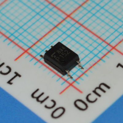 Optoacoplador de alta velocidad TLP152 de 10 Mbps, aislamiento de 5000 Vrms, entrada baja de 5 mA, SOIC-6, -40°C a +100°C, AEC-Q101