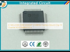 IC MCU 8 Bit 32KB 52MQFP 12.58MHz Chip de montaje de superficie 10 canales ADUC848BSZ32-5